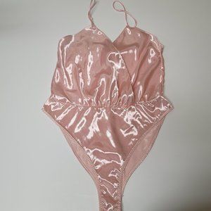 Vintage Delicates One Piece Lingerie High Thigh